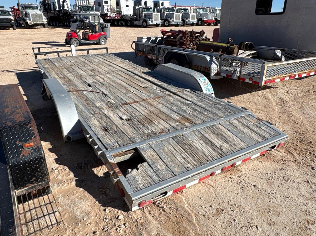 Used 2006 LOAD TRAIL 20’ X 7’ T/A BUMPER PULL CAR HAUL TRAILER