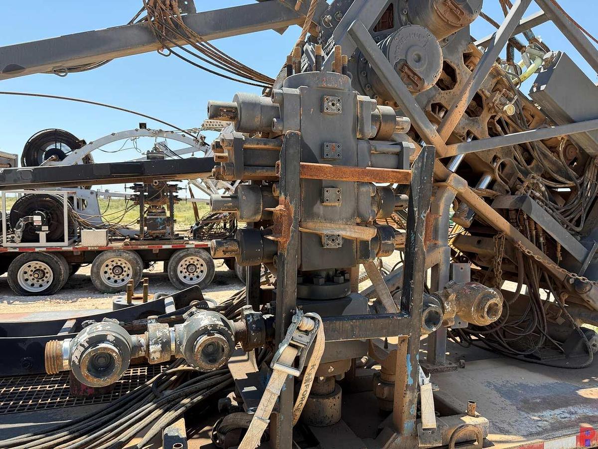 Used 2012 TOTAL EQUIPMENT AND SERVICE 15K 1-1/4” 4-AXLE COIL TUBING  TRAILER