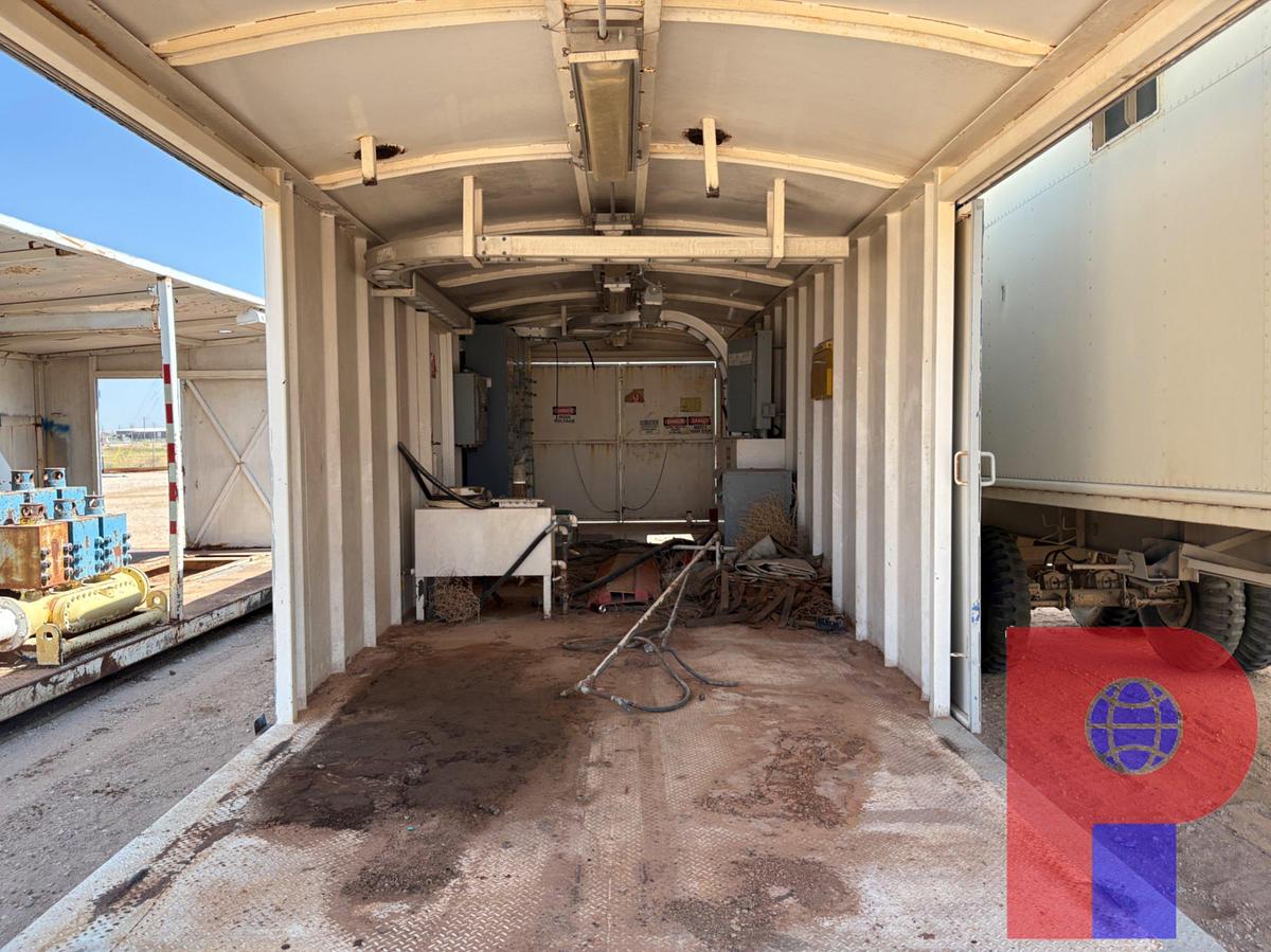 Used 44’ X 10’ X 10.5’ GENERATOR/PUMP MOTOR CONTROL HOUSE, SKIDDED