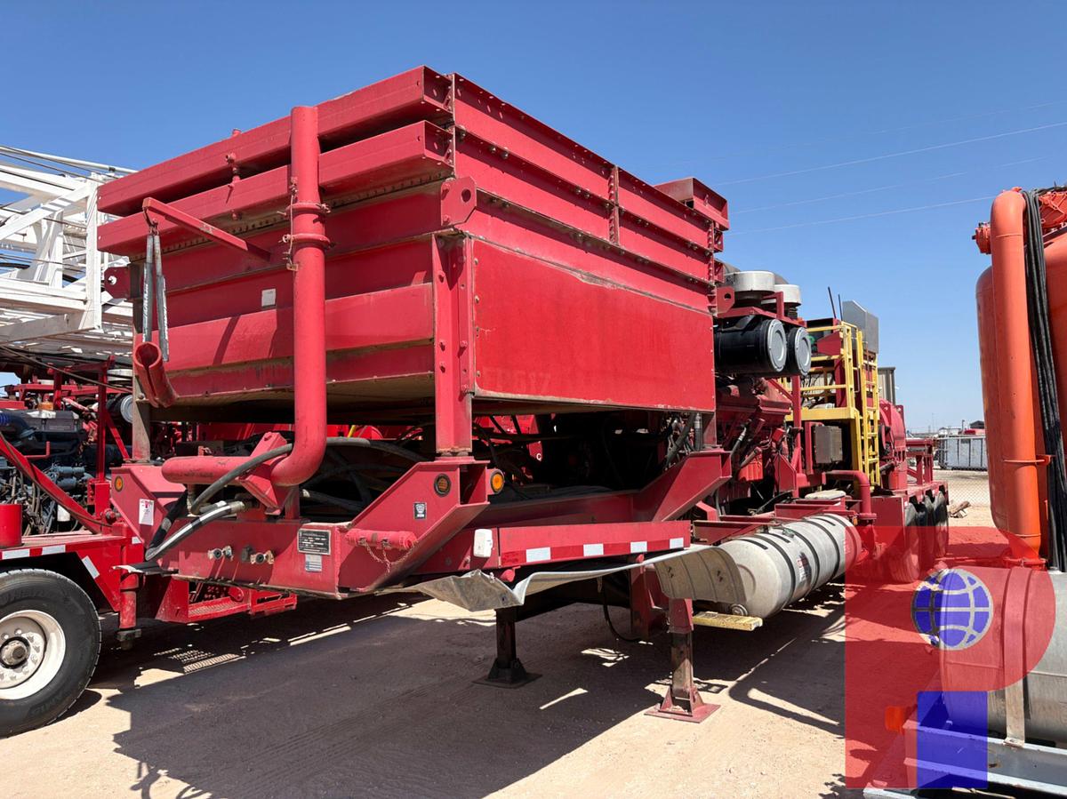 Used 2011 BLACKSTONE TRAILER MFG 3-AXLE FRAC PUMP TRAILER