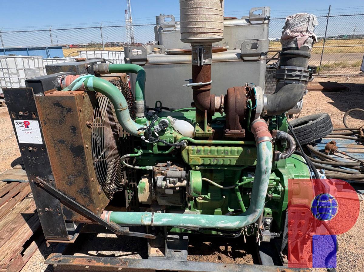Used JOHN DEERE 9.0L DIESEL ENGINE