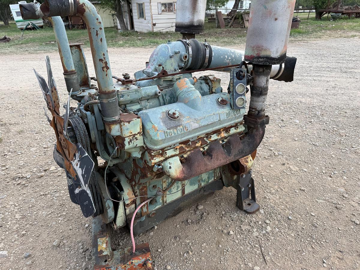 Used DETROIT 8V71N ENGINE