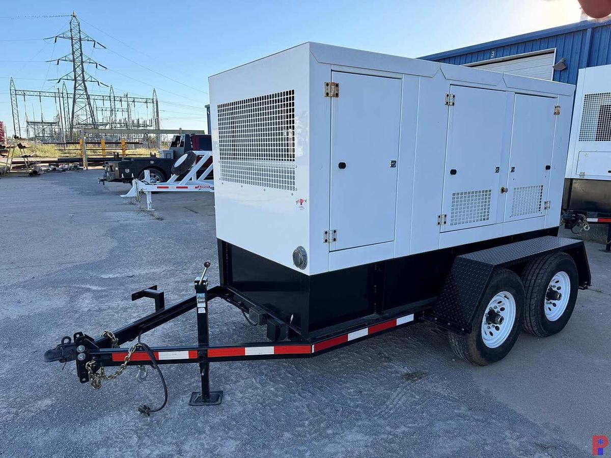 Used 2023 ANACONDA MFG LLC MARATHON 75KW DIESEL GENERATOR, TOWABLE