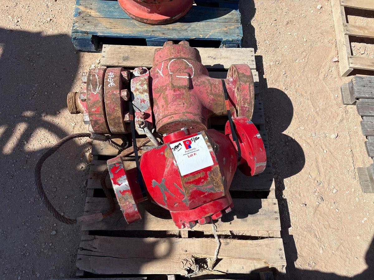 Used (1) 4” & (1) 3” flanged check valves