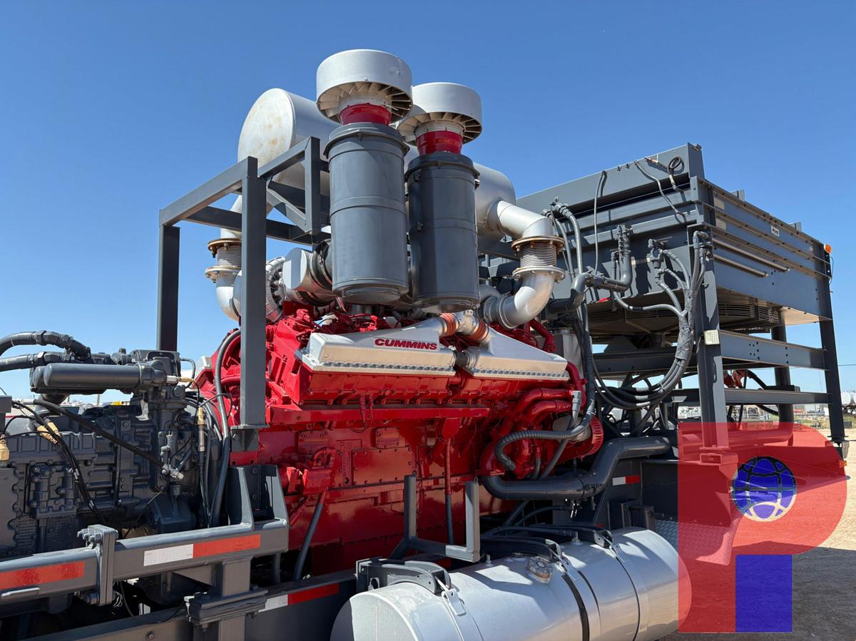 Used 2018 SPM 2500HP 15,000PSI T/A FRAC PUMP TRAILER