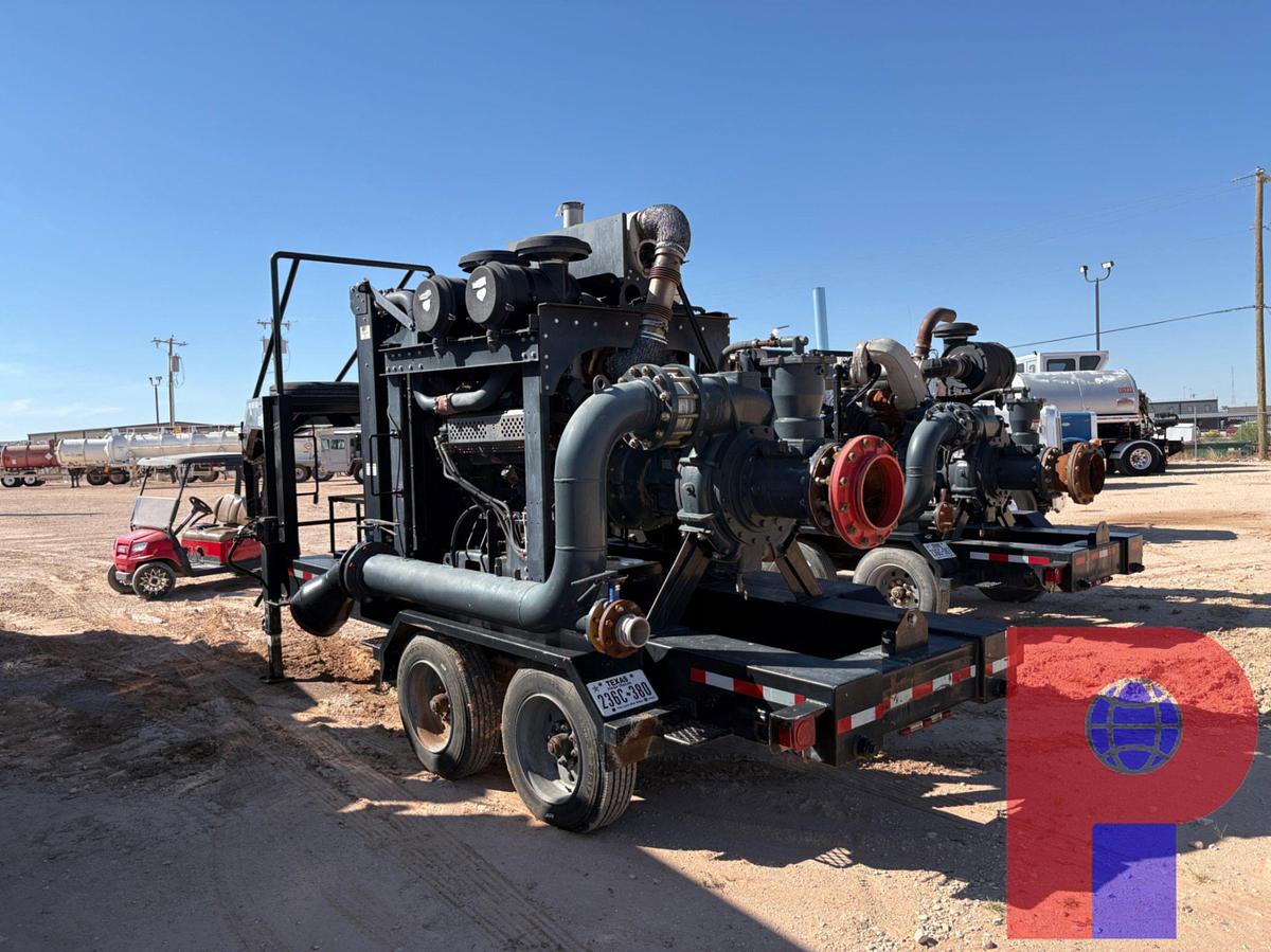 Used 2022 COASTAL  T/A GOOSENECK 640 HP WATER TRANSFER PUMP TRAILER
