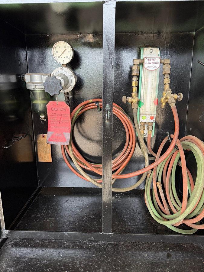 Used METCO SP Thermo Spray Gun with case, accessories