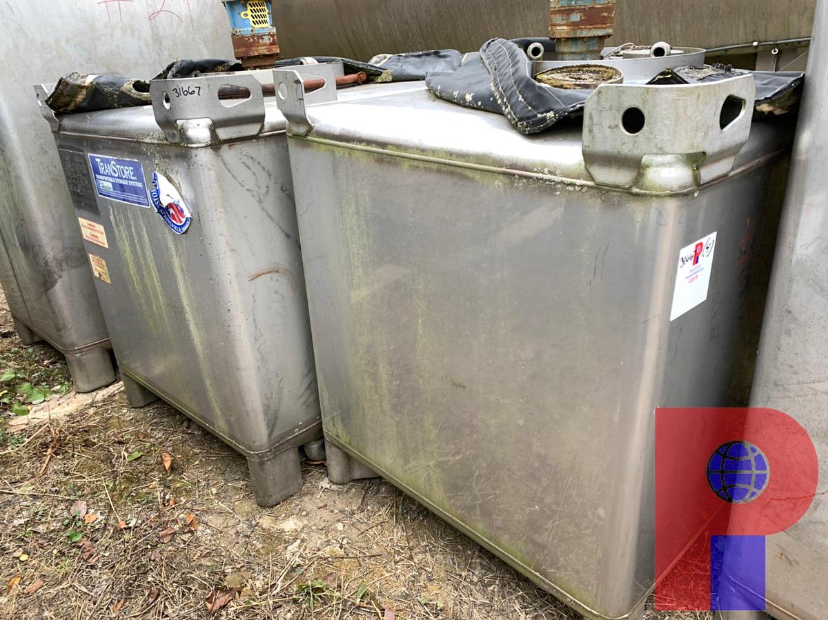 Used (4) METALCRAFT STAINLESS CONTAINERS