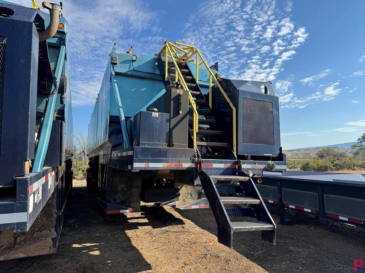 Used 2012 CONVEY ALL SK-3000-AC SAND KING BULK STORAGE TRAILER