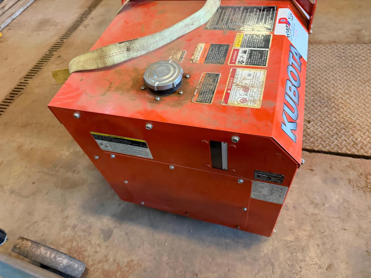 Used KUBOTA LOWBOY II 10-KW PORTABLE DIESEL GENERATOR