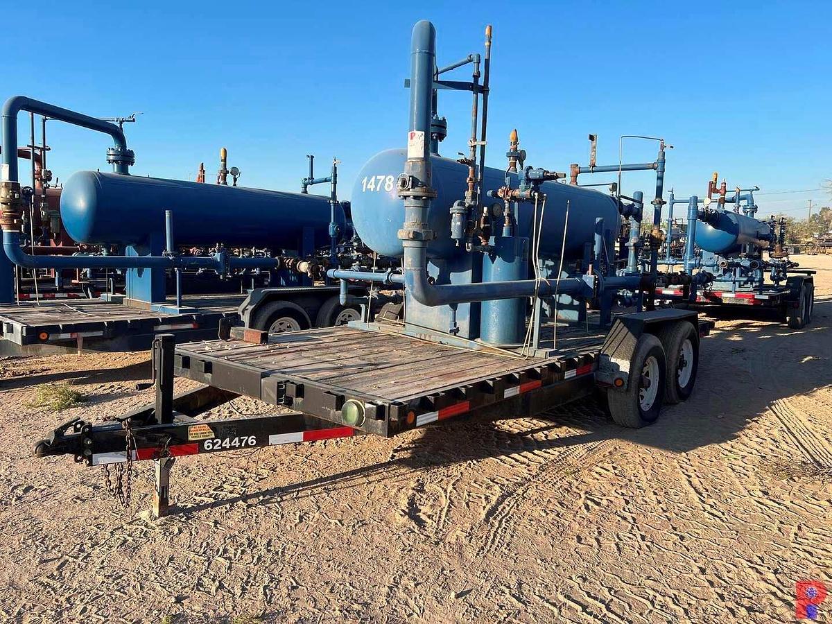 Used TRLR MTD 10’ X 30” 1440PSI HORIZONTAL SEPARATOR