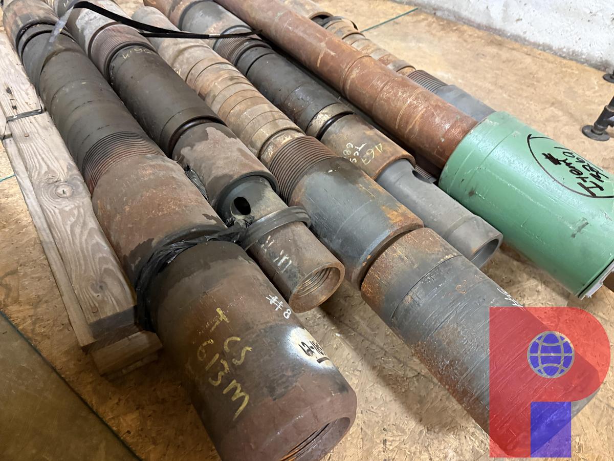 Used PALLET OF CASING FLOATS, (2) SUBS W/ CASING FLOATS, & (9) BLADED MILLS, (1) 4-1/2” DRILL BIT