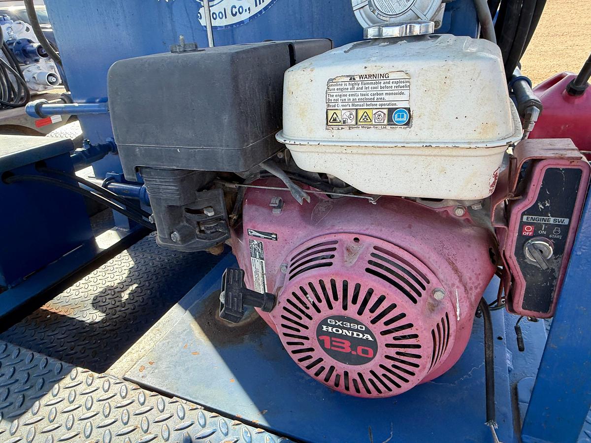 Used 7-1/16 5M 2-7/8 DBL HYD BOP 2-STATION MTD ON 2008 BT T/A BP ACCUMULATOR CLOSING UNIT TRAILER