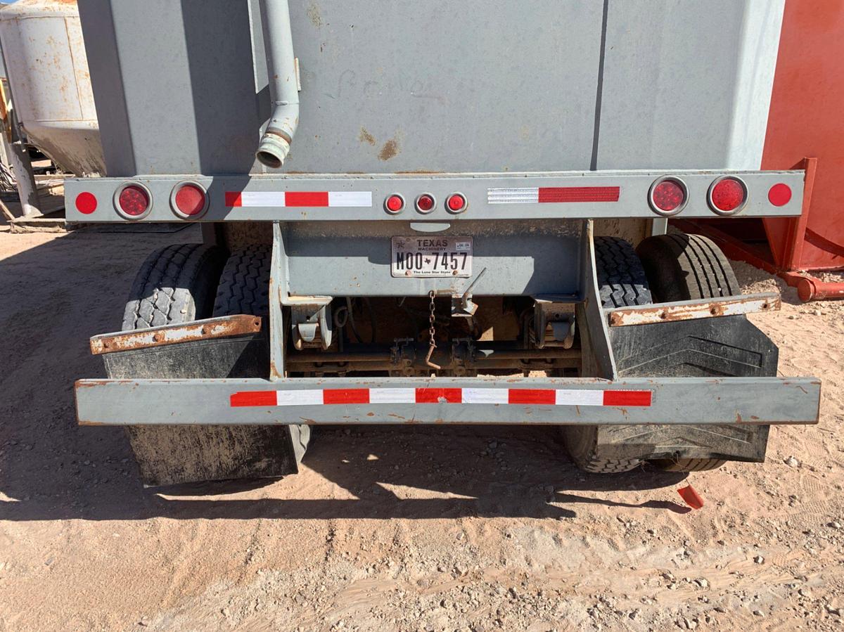 Used 47’ L x 9’ W x 11’ T 620 Barral Skidded Frac Tank