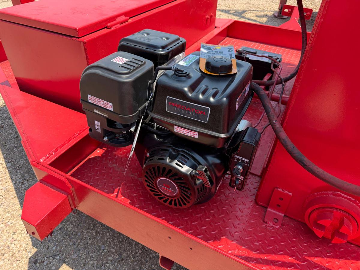 Used 3 station 3 bottle Closing Unit Trailer w/ Hyd. Dbl. BOP