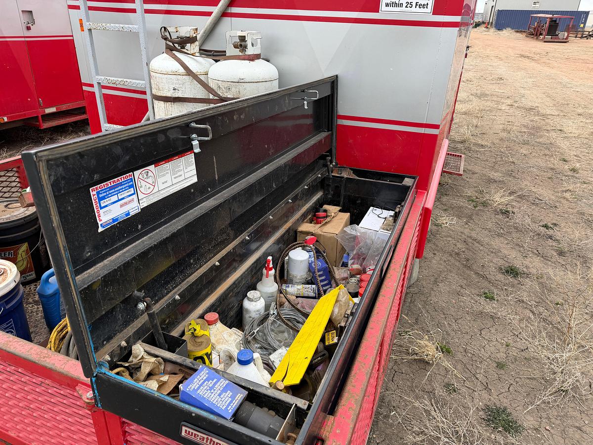 Used 2018 CHAOS METAL WORX 24' GN DOG HOUSE / TOOL TRAILER