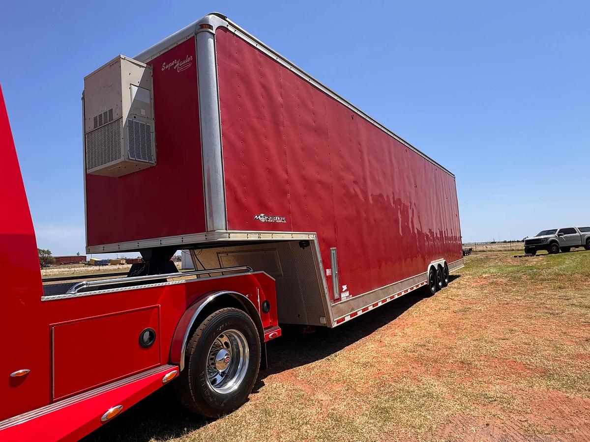 Used 2007 Freightliner M2 & Race Car Stacker Trailer Package