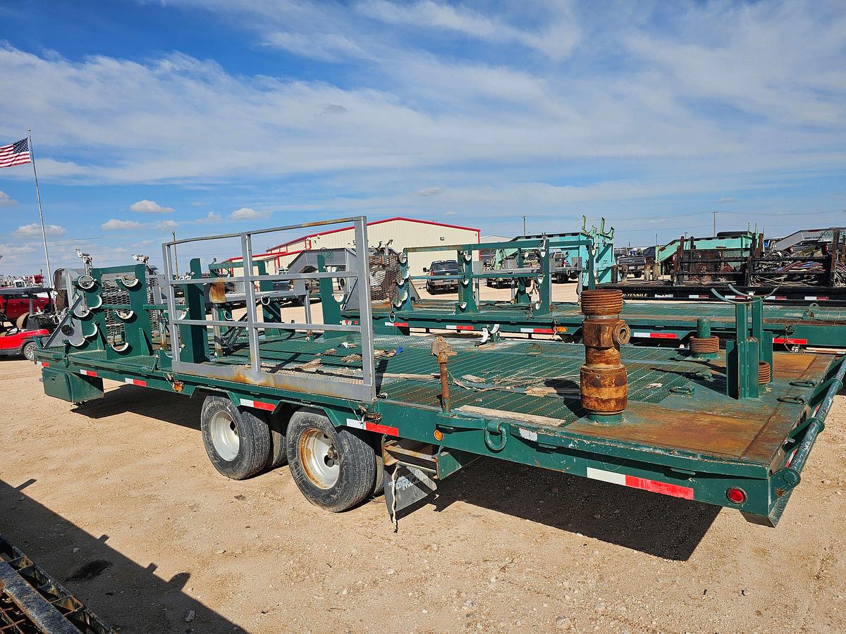 Used 2019 TOP HAT TRAILERS 28’ X 102” T/A GOOSENECK WIRELINE TOOL TRAILER