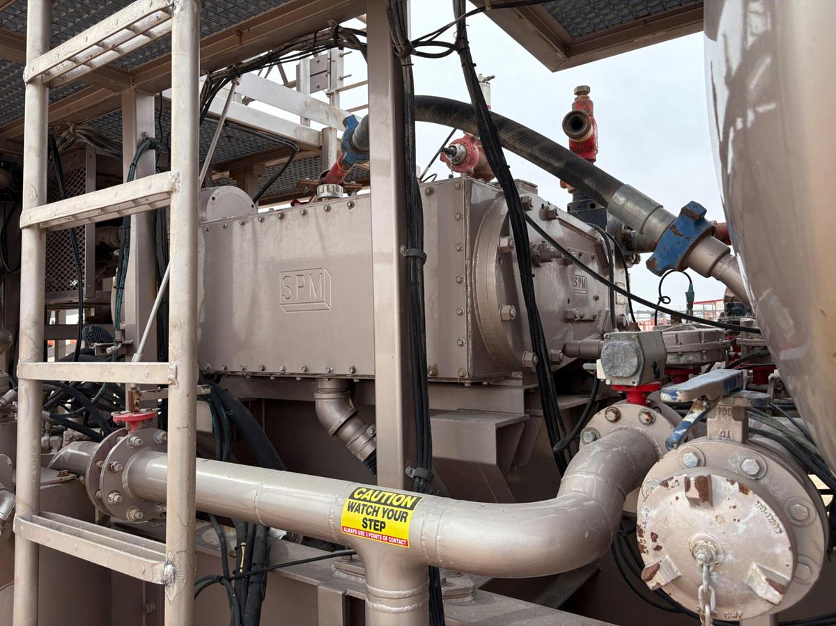 Used 2008 MERTZ SPM 10K PSI T/A ACID PUMPER