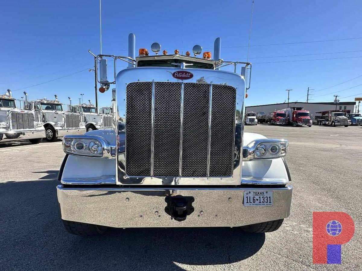 Used 2014 PETERBILT 388 TRI AXLE HEAVY HAUL DAY CAB TRUCK TRACTOR