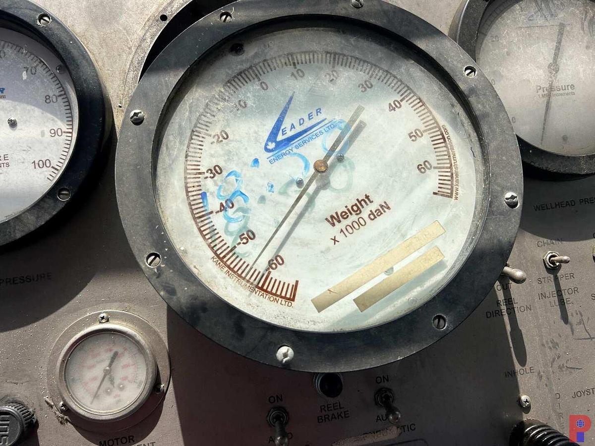 Used LEADER ENERGY COILED TUBING UNIT ON TRI AXLE TRAILER