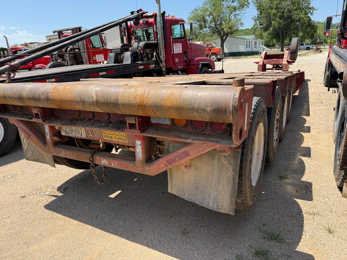 Used 1982 AZTEC 50’ X 108” 4-AXLE MECH RGN LOWBOY TRAILER