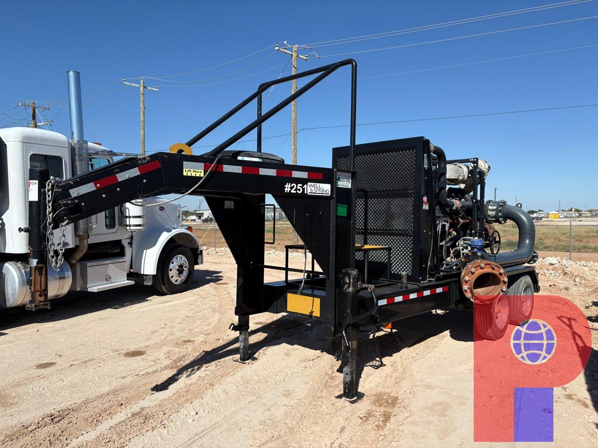 Used 2022 COASTAL T/A GOOSENECK 760 HP WATER TRANSFER PUMP