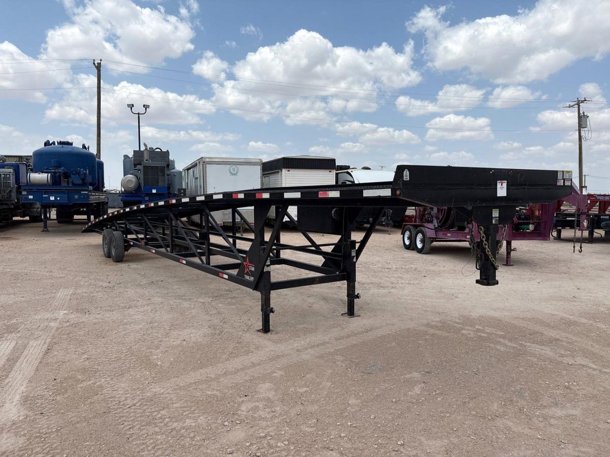 Used 2022 AMERICAN PRIDE 47’ X 90” T/A GOOSENECK CAR HAULER TRAILER