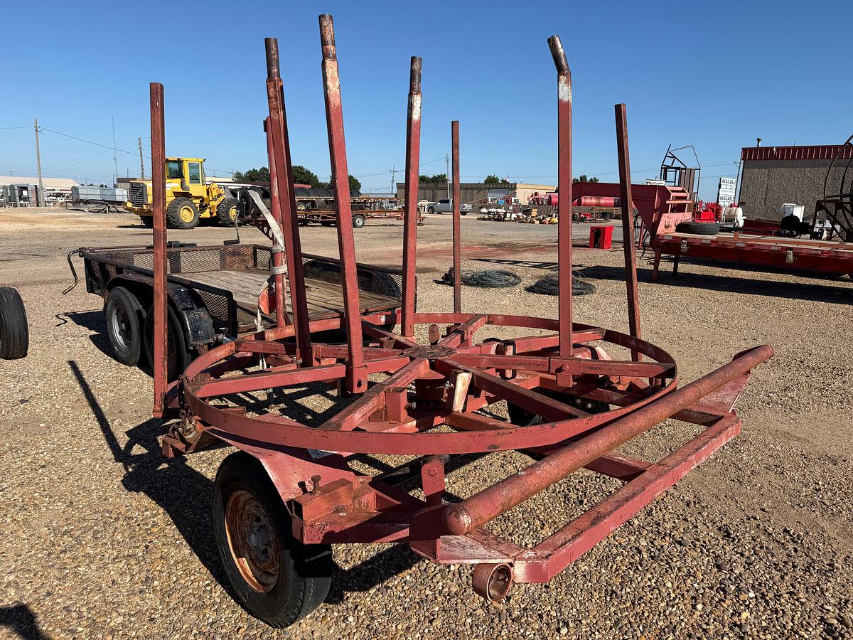 Used SHOP BUILT 8’ DIA S/A BP SPOOL TRAILER