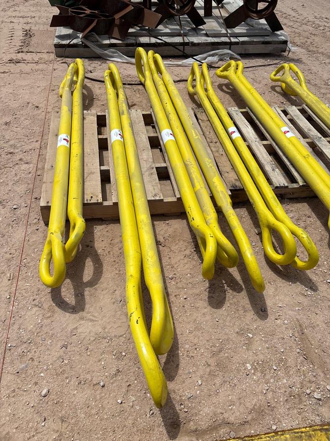 Used (2) 2” x 96” elevator links