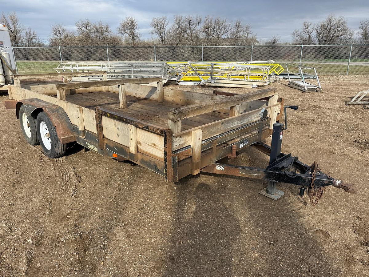 Used 2004 ROAD KING 16’ X 82” T/A BP UTILITY TRAILER