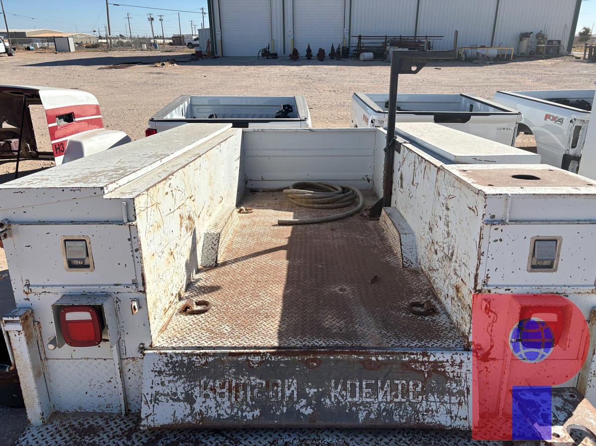 Used 9’ X 90” MECHANICS TRUCK BED