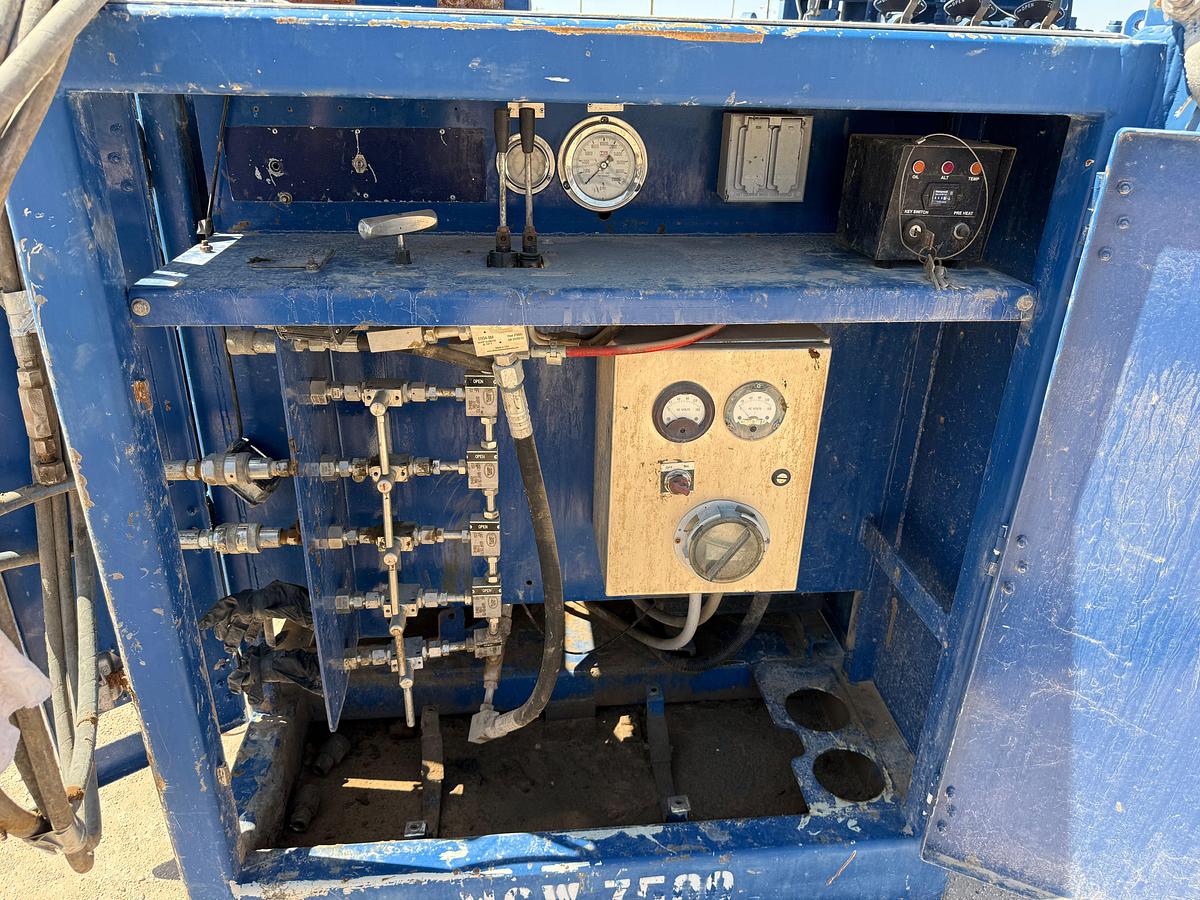 Used SELF CONTAINED 20K WP GREASE INJECTION UNIT COMBO P/B 8.4-KW ISUZU DIESEL GENERATOR