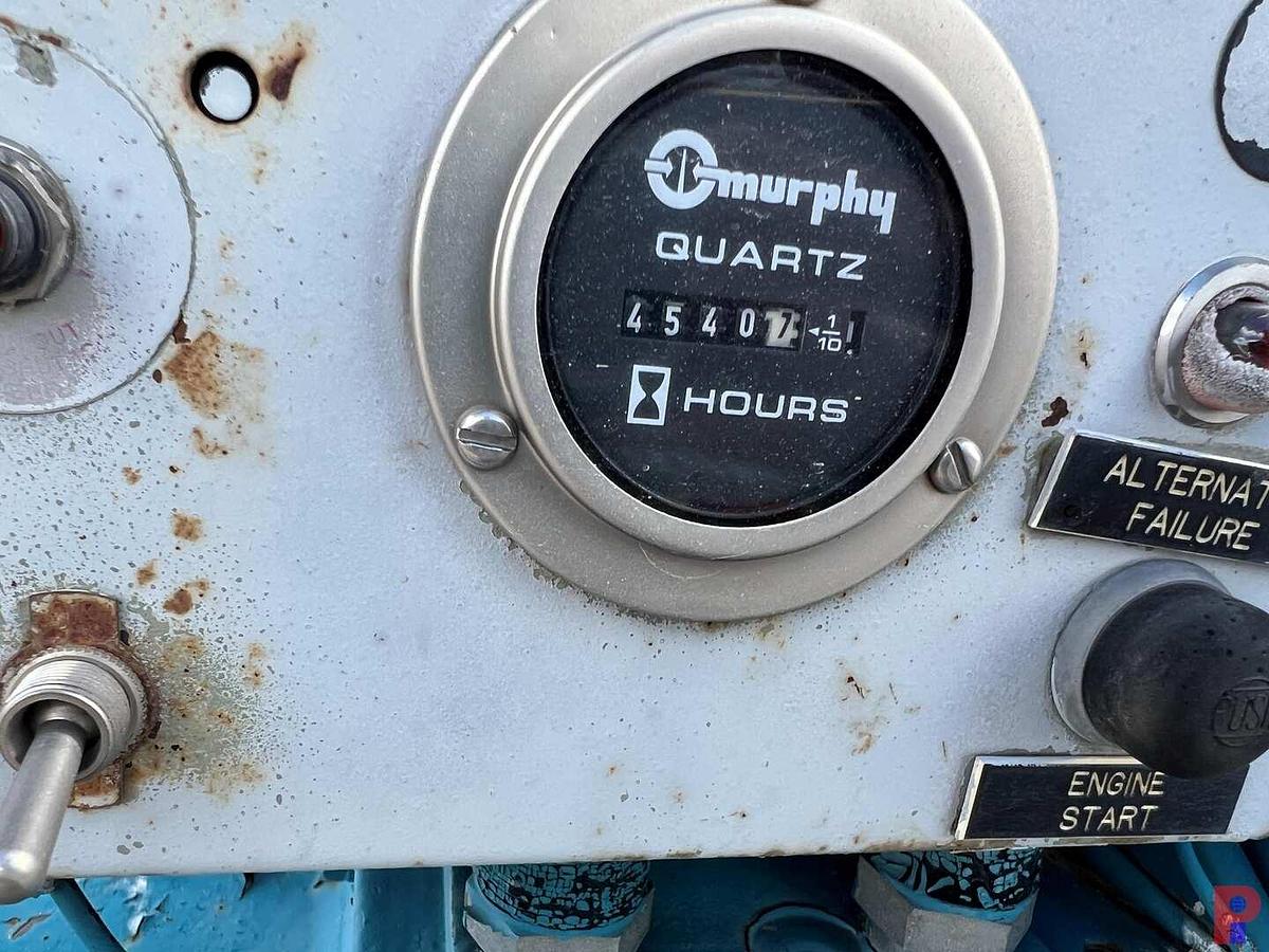 Used DEUTZ MODEL  F5L912 5-CYLINDER DIESEL ENGINE MTD ON A  SHOPBUILT SINGLE AXLE TRAILER