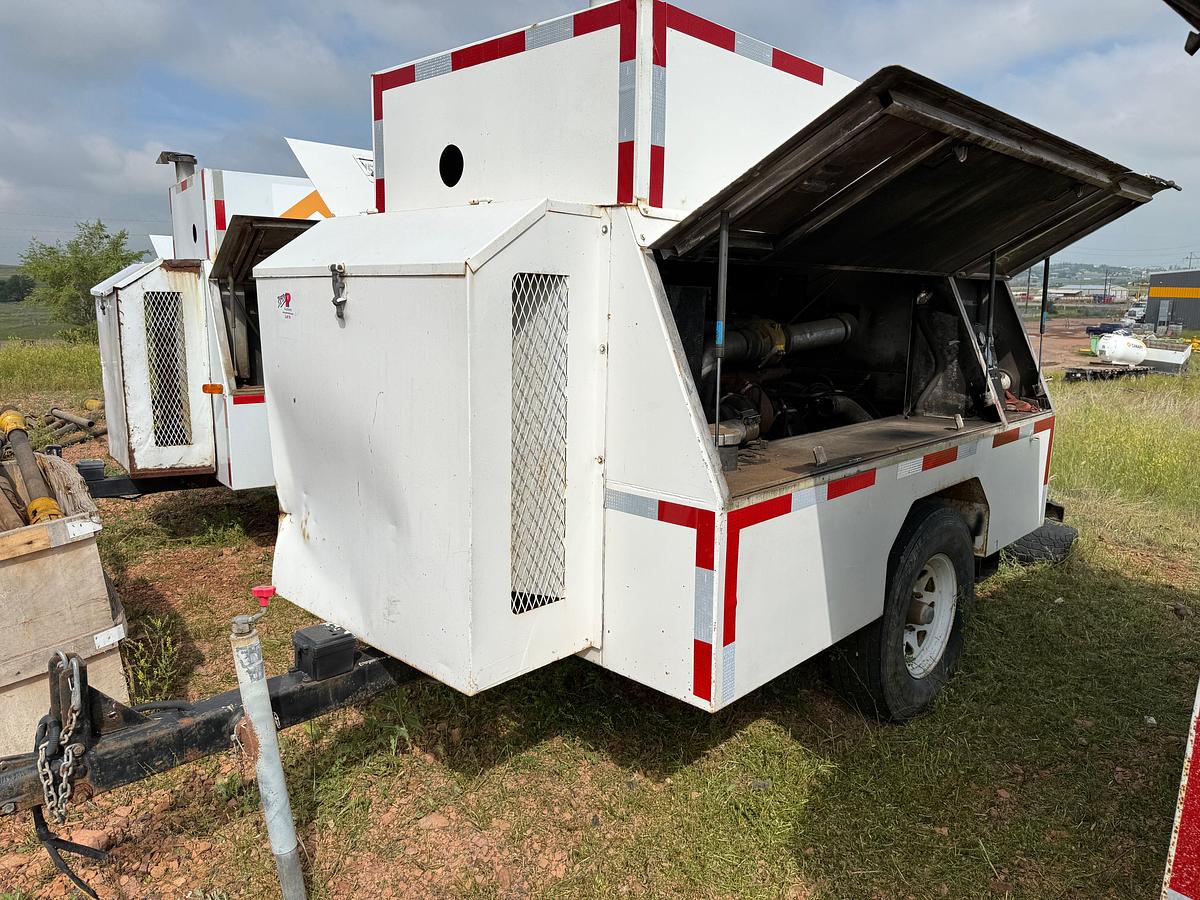 Used THERM DYNAMICS TD1200PF-JD 1,200 BTU DIESEL RIG HEATER, TOWABLE