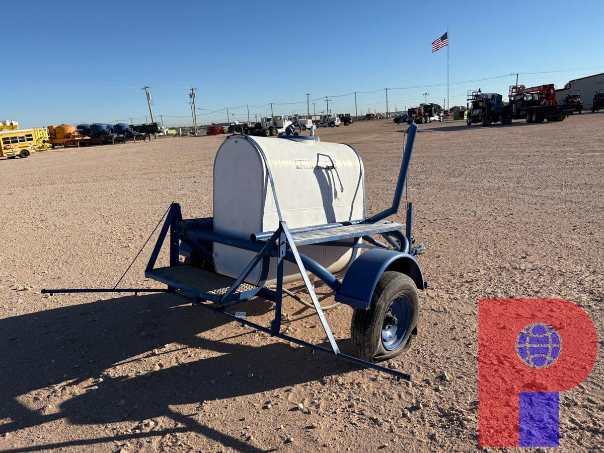 Used NEW HOLLAND 10' SPRAY RIG TANK TRAILER W/ 3 POINT AUX. TANK