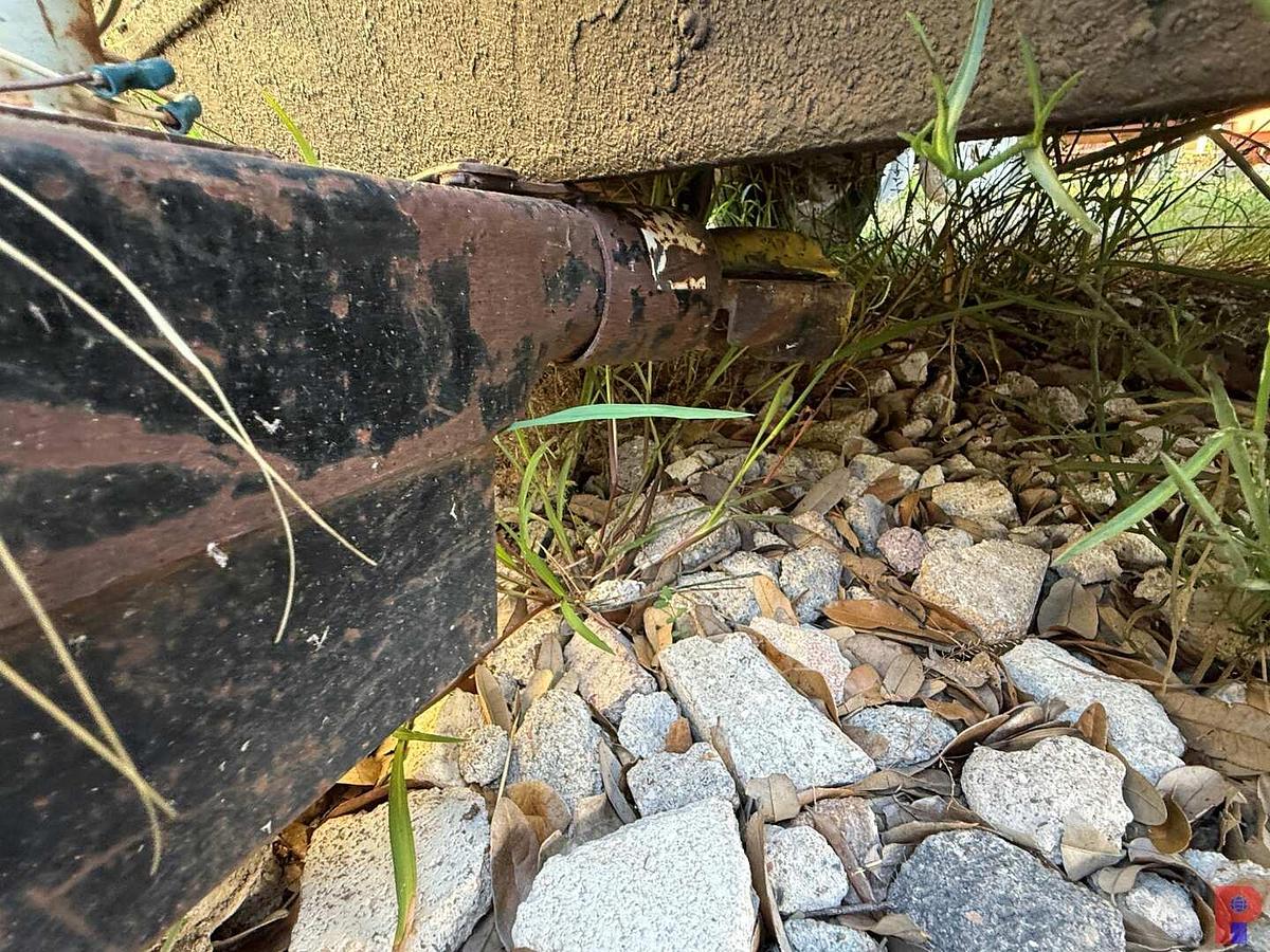 Used 12’ T/A STEEL FLATBED BUMPER PULL TRAILER