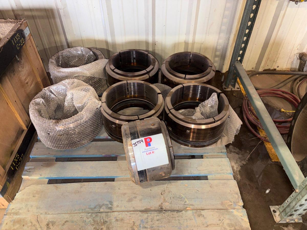 Used (7) assorted C22 casing slips