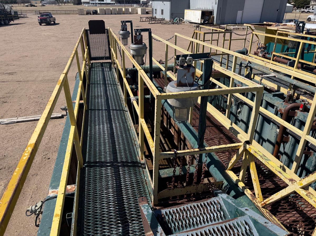 Used 450 BBL Drilling Rig Shale Shaker Mud Tank