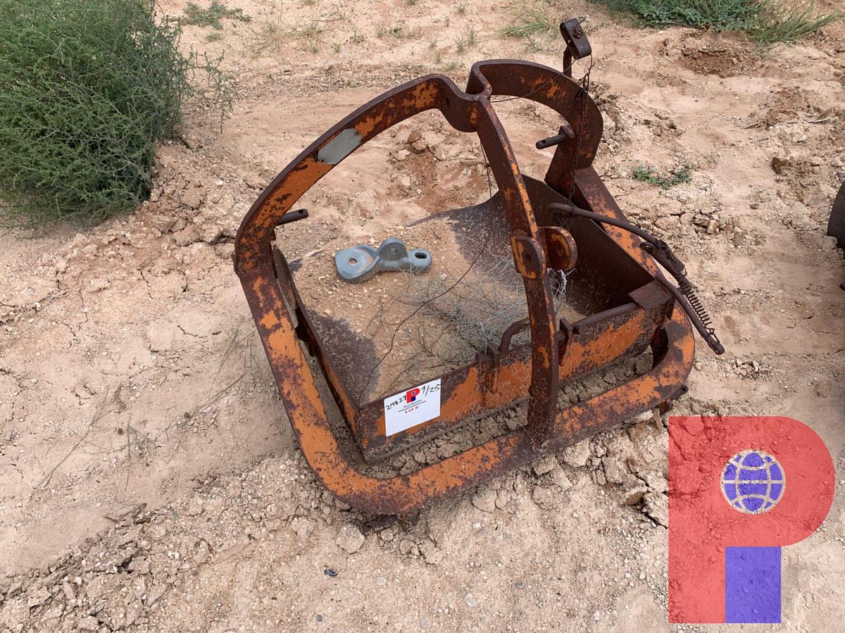 Used 3 POINT BUCKET AND SINGLE ROW DISC PLOW