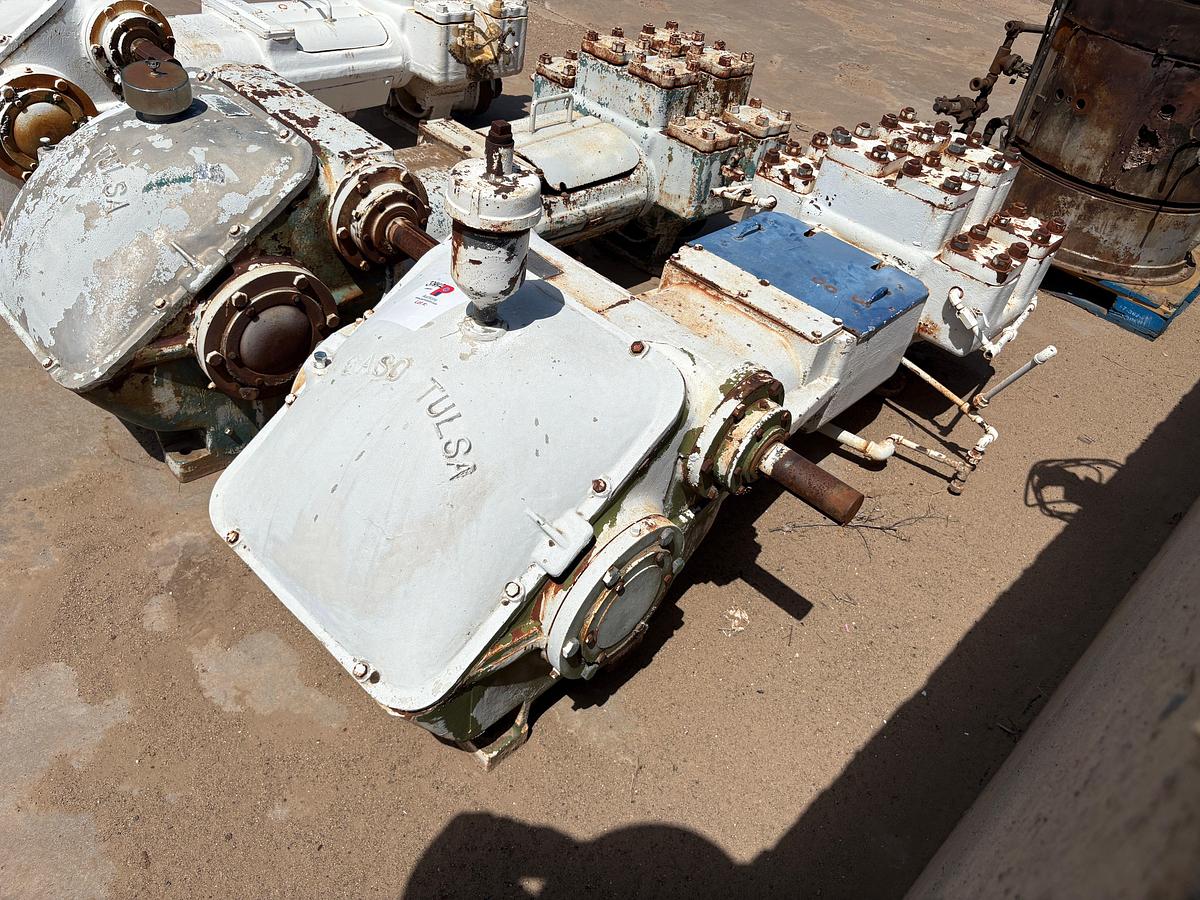 Used Gaso 1500 series 2-1/2 — 5x10 duplex pump