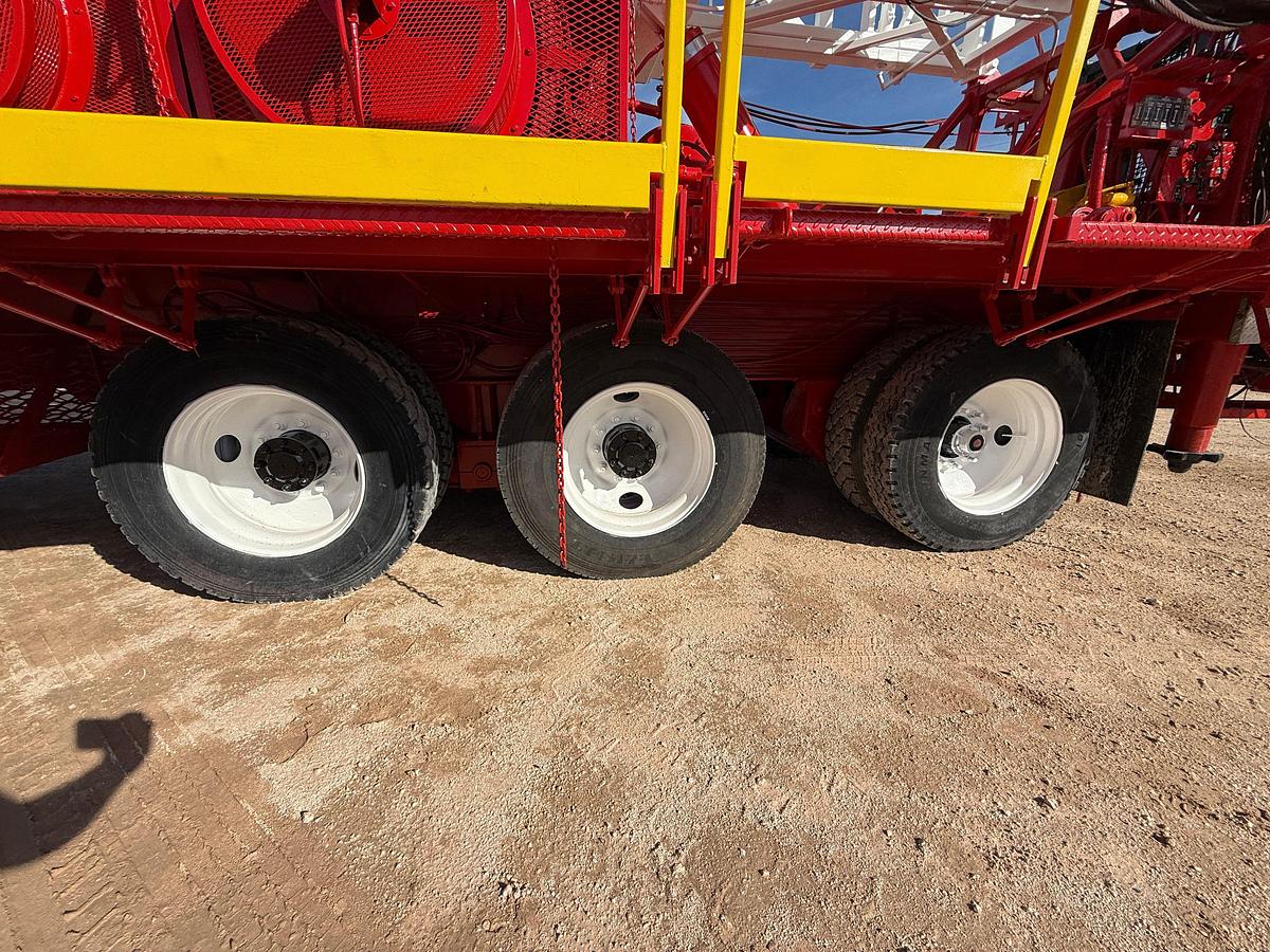 Used 2006 RIG WORK MUSTANG 550 DD 104’-275K 5-AXLE WELL SERVICE RIG