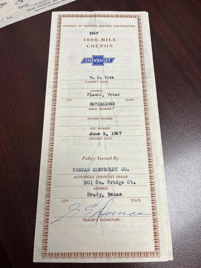 Used 1957 CHEVROLET 210 4 DOOR SEDAN