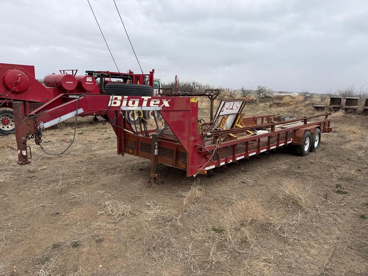 Used 2006 BIG TEX 26' T/A GN TOOL TRAILER