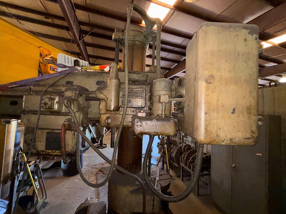 Used AMERICAN TOOL WORKS 4FT. 13” COL. RADIAL ARM DRILL PRESS