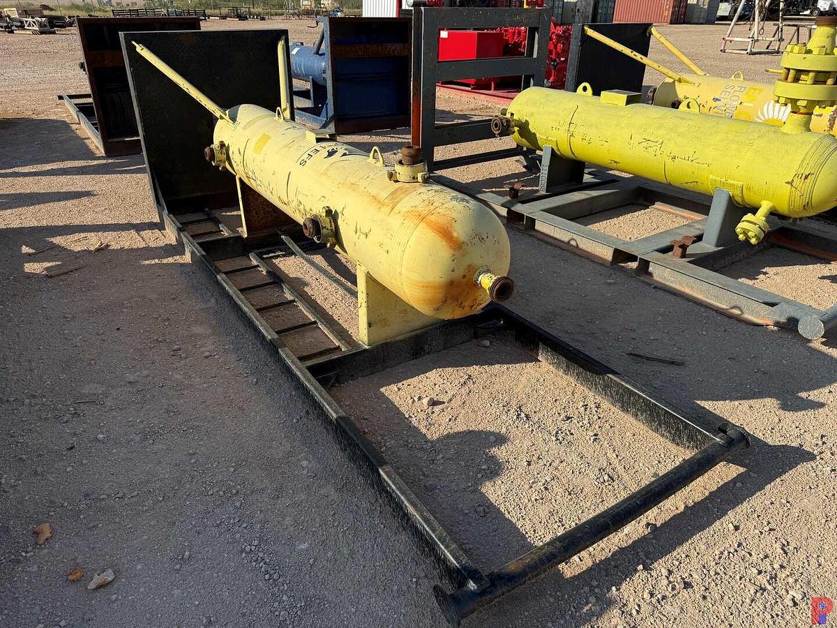 Used NTPV 20" X 8' 5,500 PSI 2" INLET, 2" OUTLET VERTICAL SAND SEPARATOR