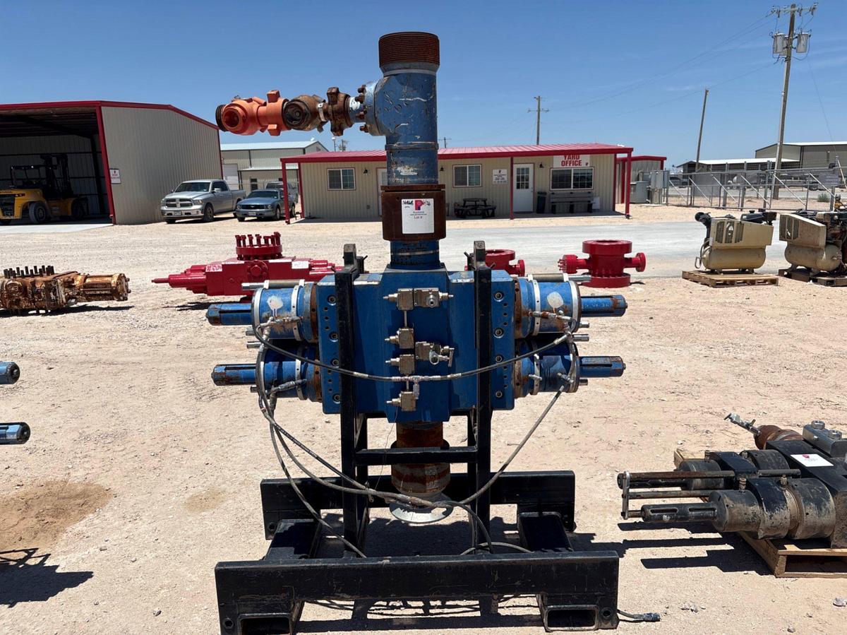 Used 5” 10K double hydraulic wireline bop