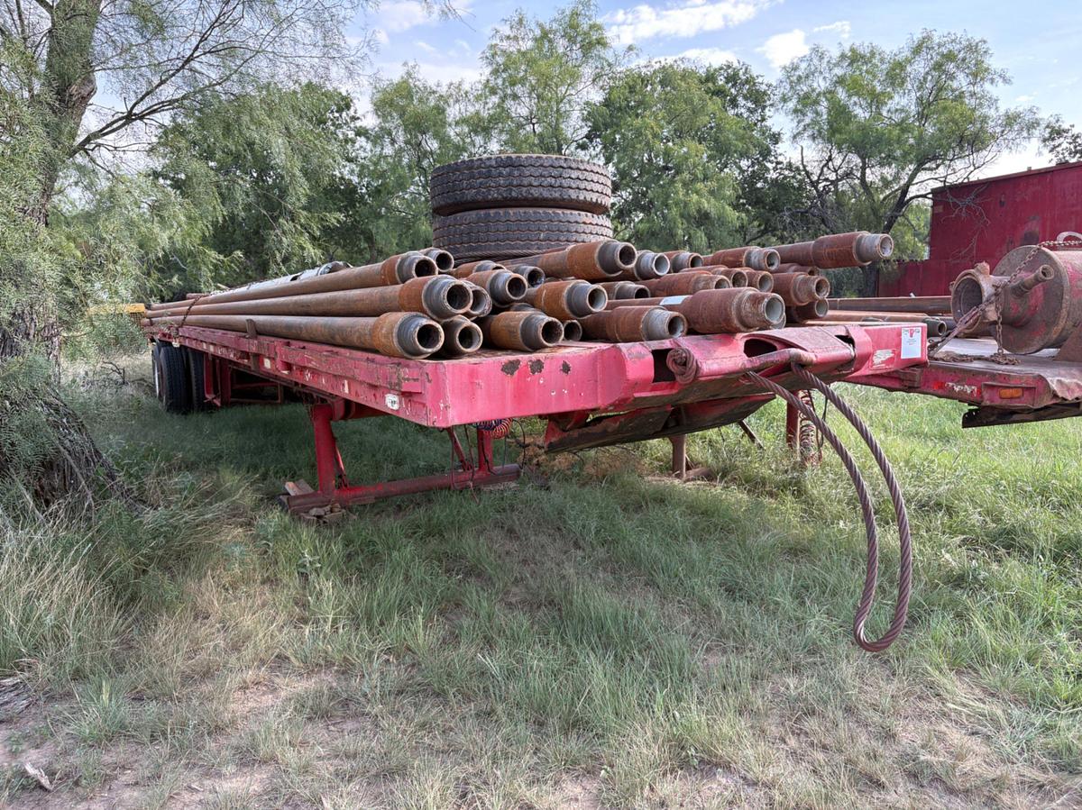 Used 2011 FREUHAUF  44’ X 96” T/A OILFIELD FLOAT TRAILER