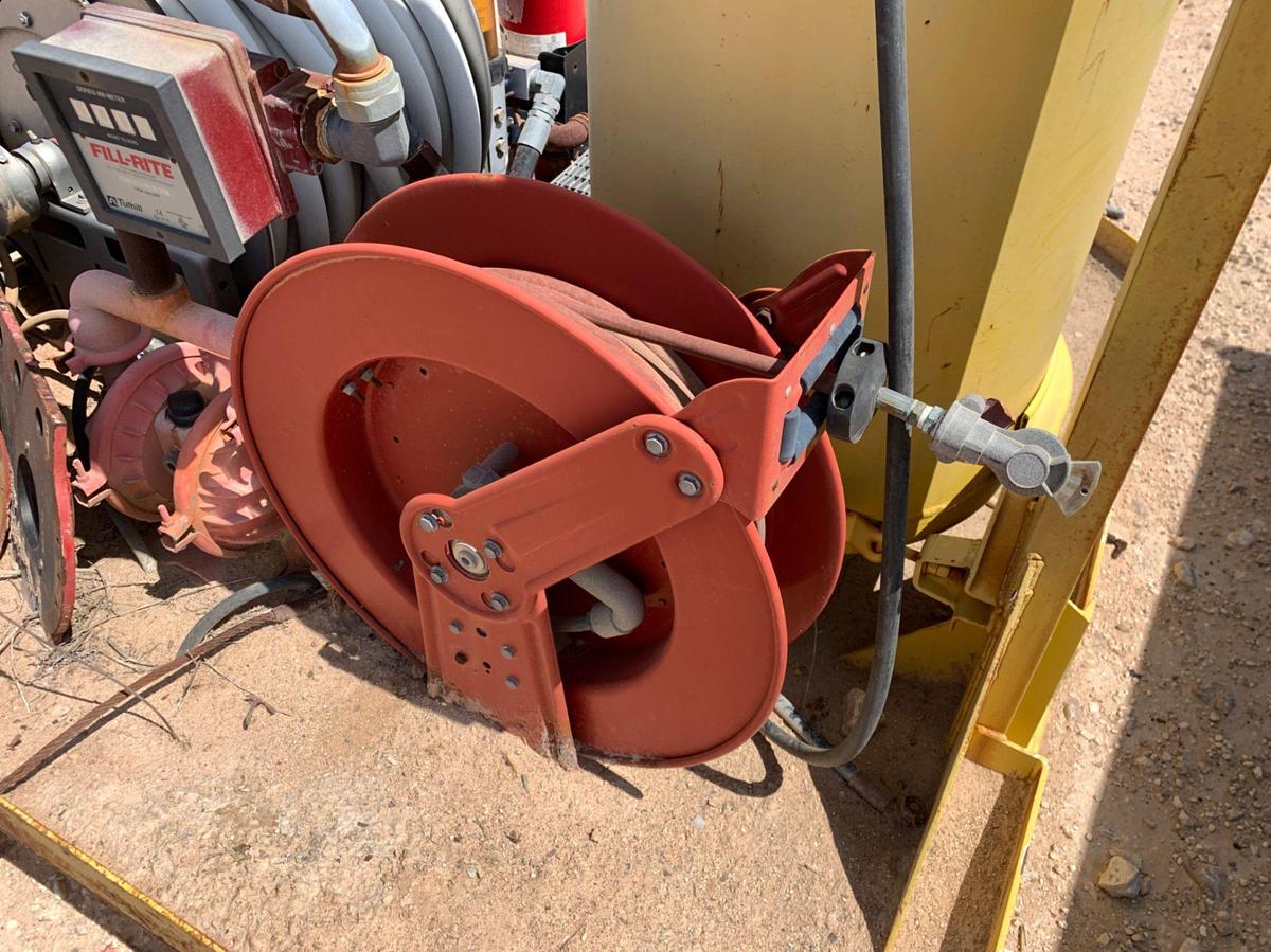 Used 6’ x 6’ x 7’ Skidded Air and Fueling Station