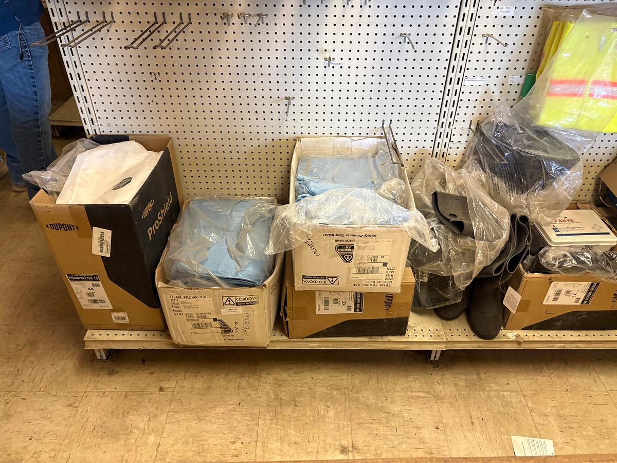 Used Lot of assorted PPE & safety equipment